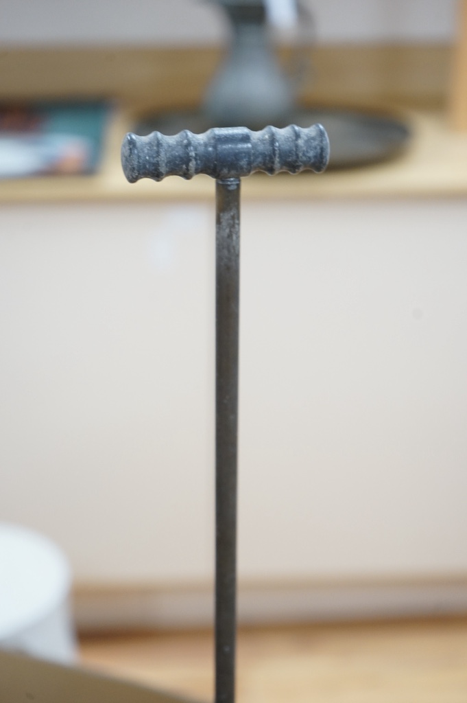 A resin head, a pair of metal horse head door stops, a hat stand and bag of bowling balls. Condition- varies